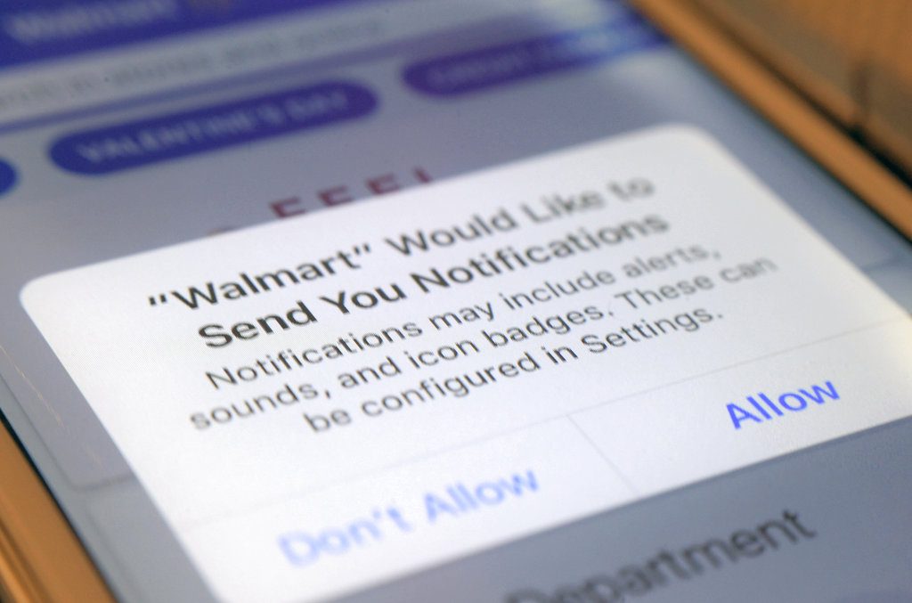 Shopping App Notification