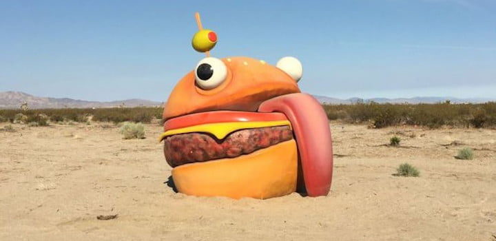 Fortnite’s Durr Burger has Appeared in the California Desert