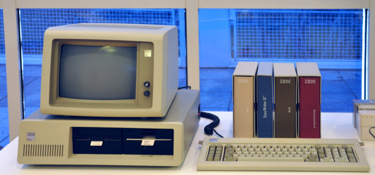Tech Throwback: The IBM PC Personal Computer